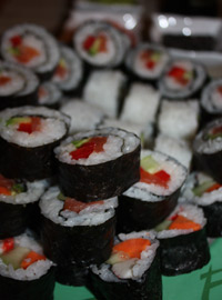 Sushi - maki i uramaki